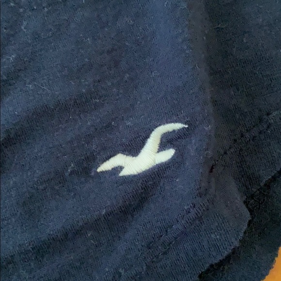 Hollister Blue V-Neck Top - Picture 2 of 4